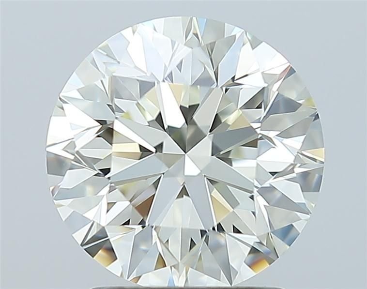 2.01ct K IF Excellent Cut Round Diamond