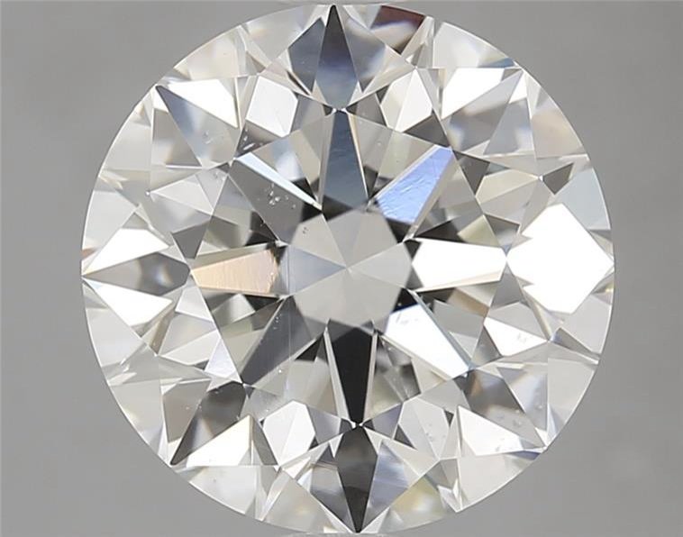 4.16ct I VS2 Rare Carat Ideal Cut Round Diamond