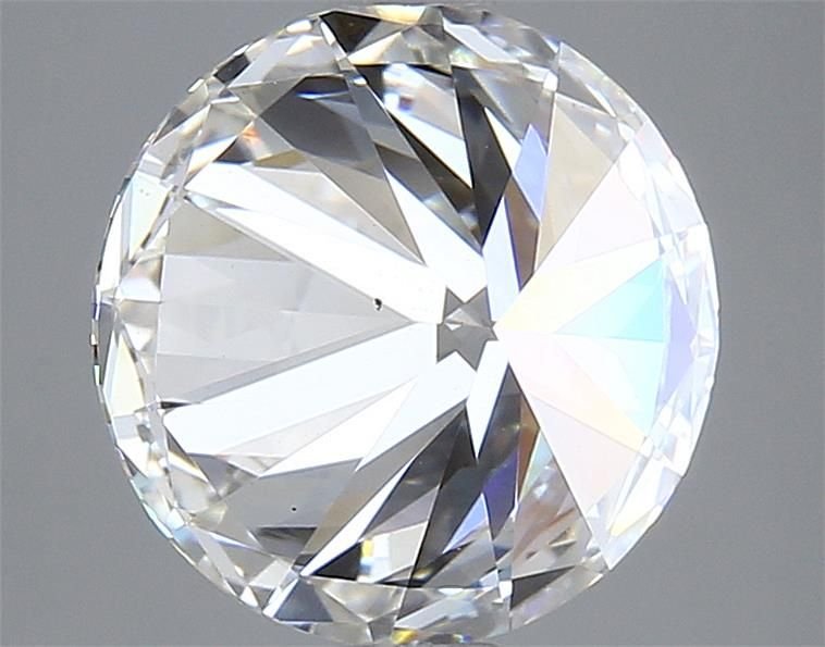 4.10ct F SI1 Excellent Cut Round Lab Grown Diamond