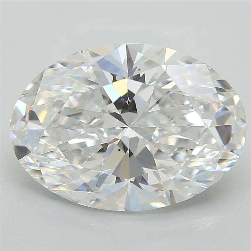 2.07ct E VS2 Rare Carat Ideal Cut Oval Lab Grown Diamond