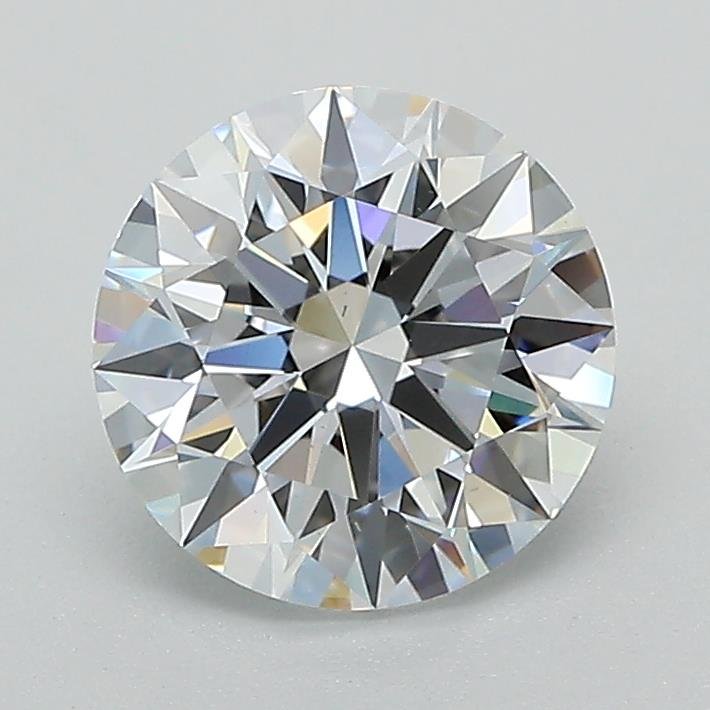 1.56ct D VS2 Rare Carat Ideal Cut Round Lab Grown Diamond