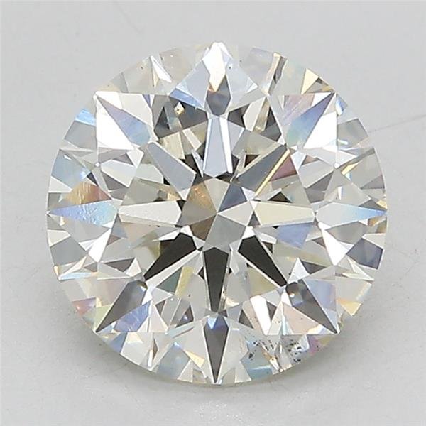 2.53ct I SI1 Rare Carat Ideal Cut Round Lab Grown Diamond