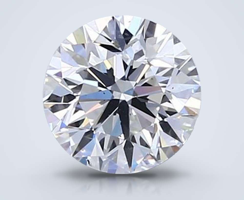 0.90 Carat Round Natural Diamond