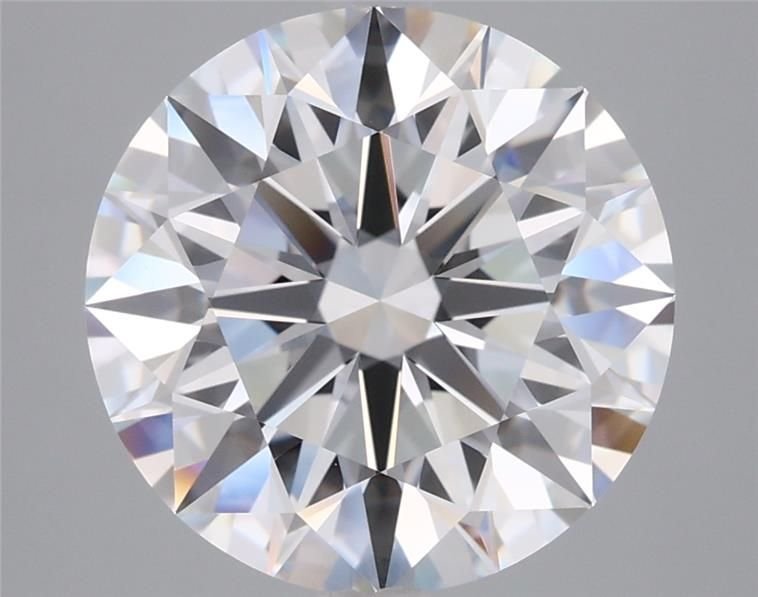 4.24 Carat Round Lab Diamond