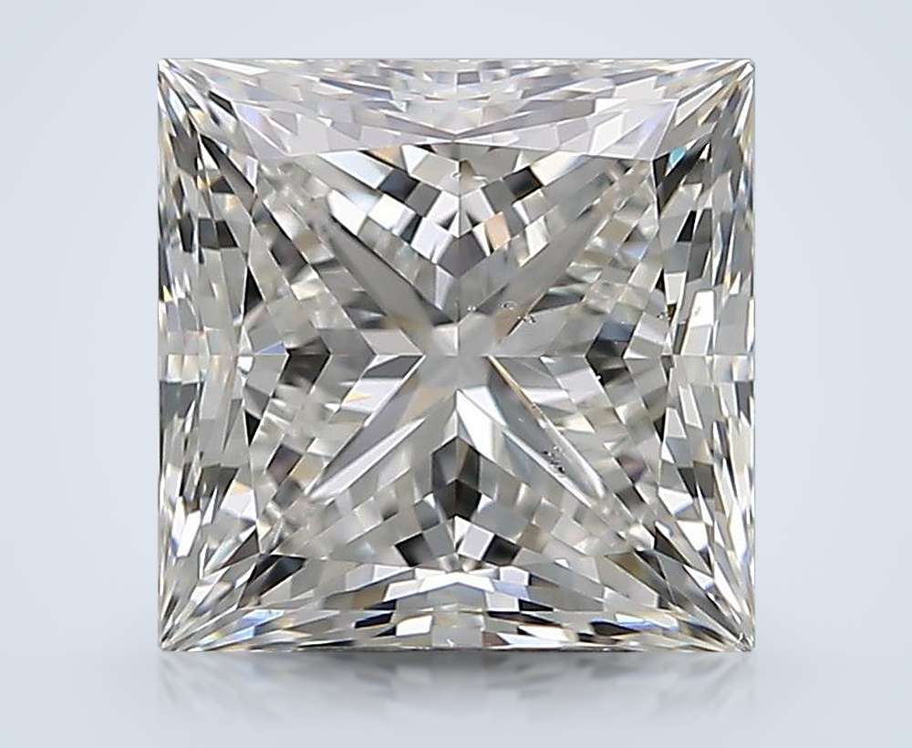 3.81 Carat Princess Natural Diamond