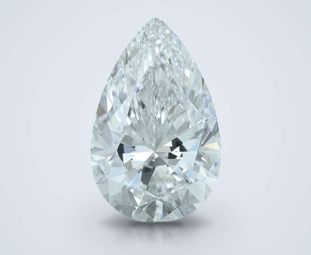 3.79 Carat Pear Lab Diamond