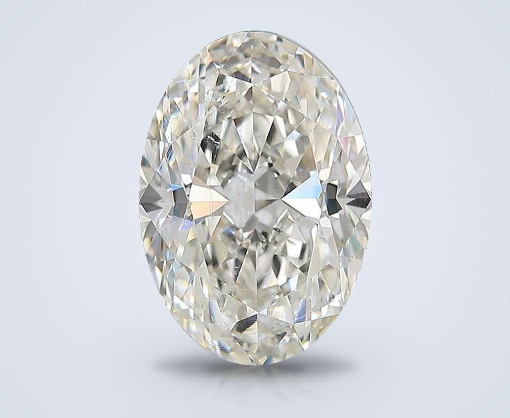 3.52 Carat Oval Natural Diamond