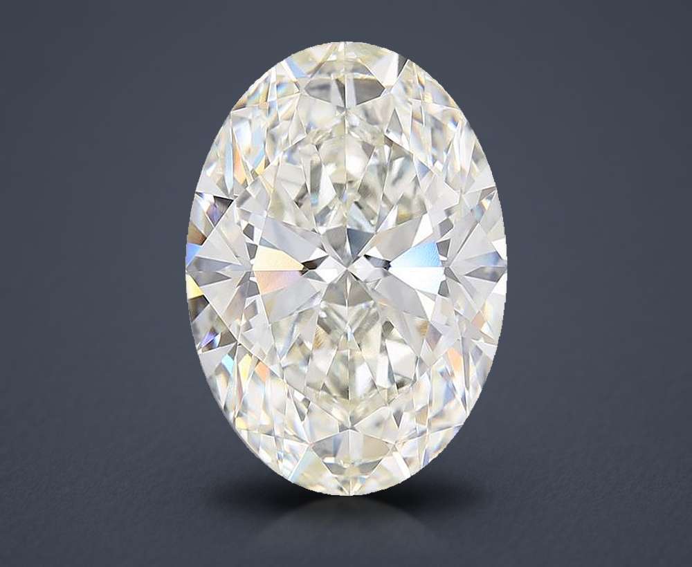 10.07 Carat Oval Lab Diamond