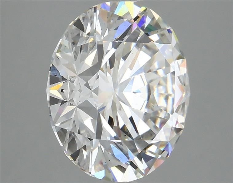 4.33ct F SI1 Rare Carat Ideal Cut Round Lab Grown Diamond