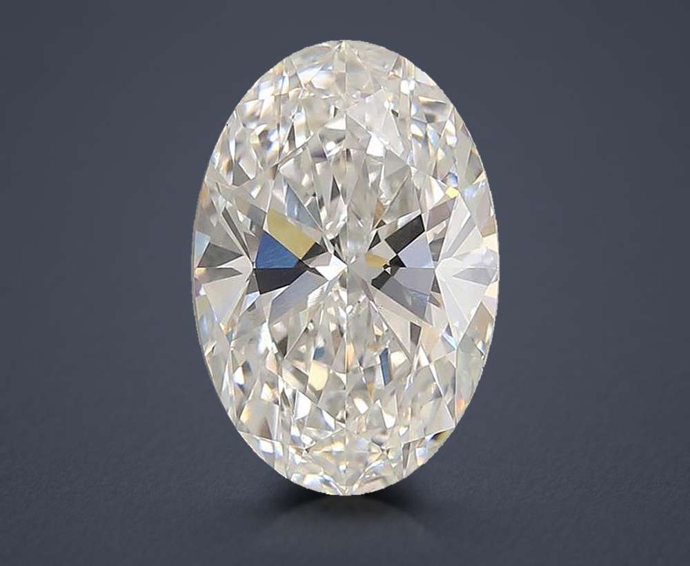 5.09 Carat Oval Lab Diamond