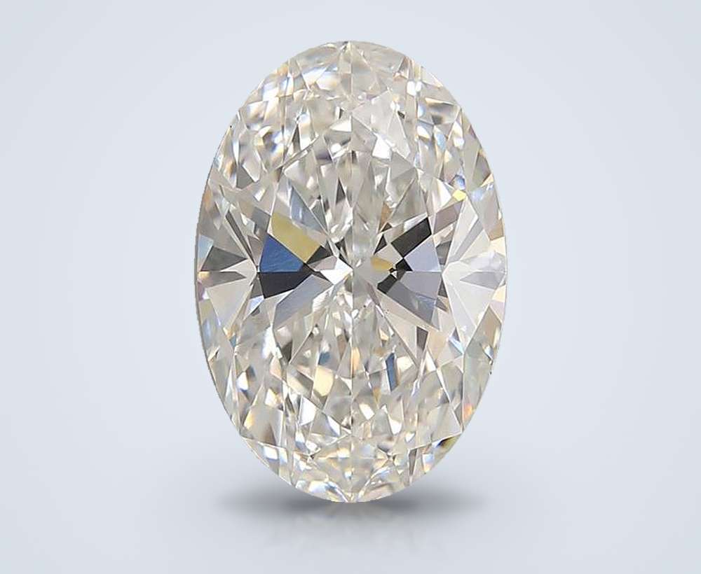 5.09 Carat Oval Lab Diamond
