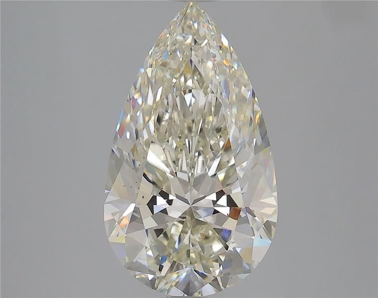 4.02ct I VS2 Very Good Cut Pear Lab Grown Diamond