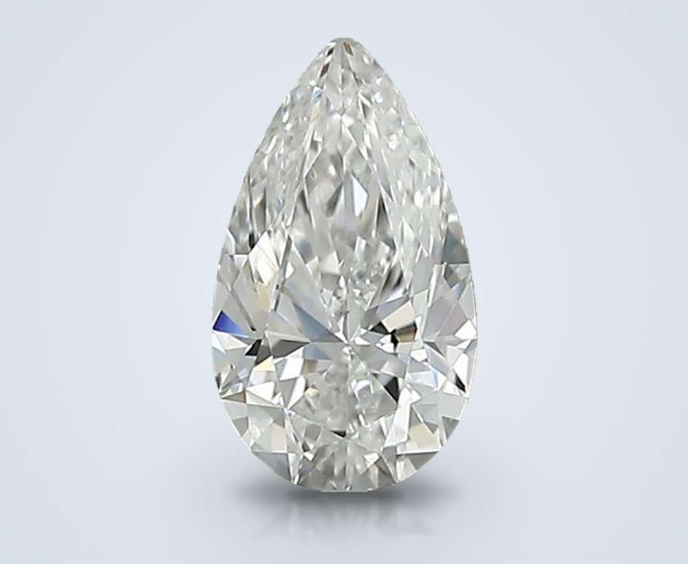 0.40 Carat Pear Natural Diamond