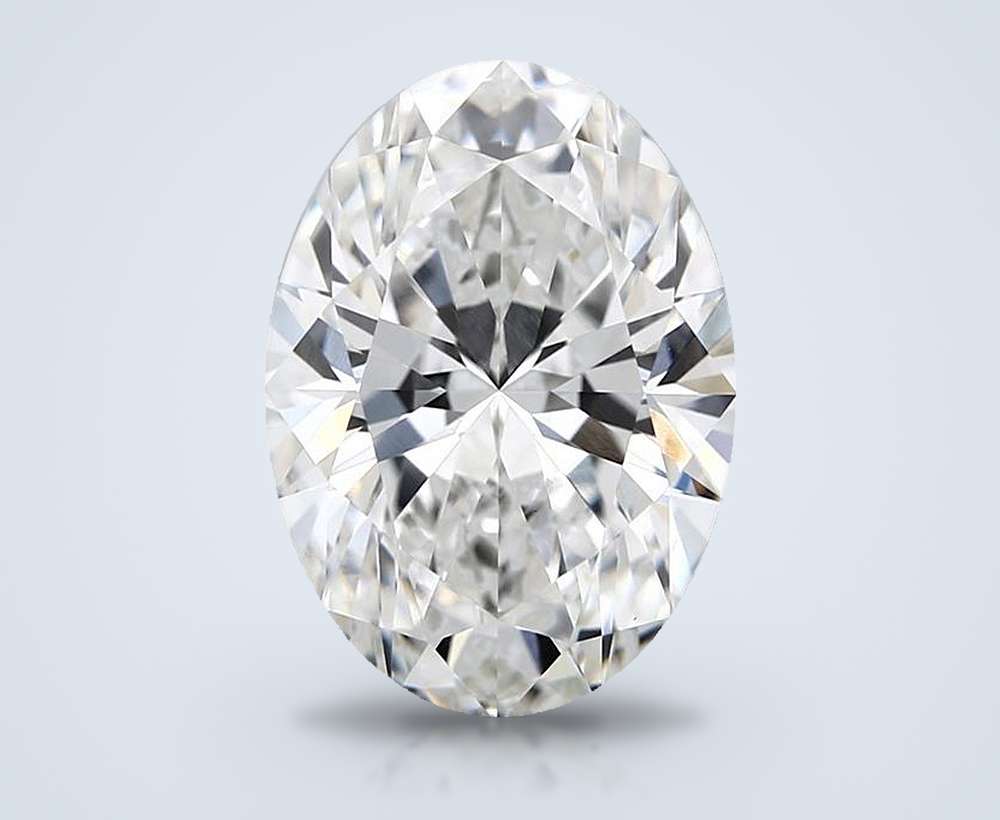 3.71 Carat Oval Lab Diamond