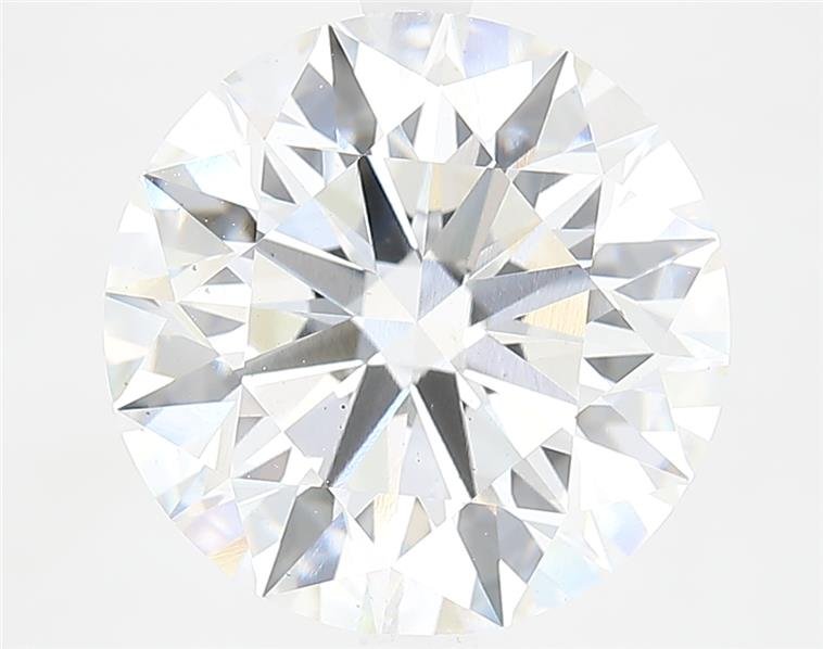 6.40ct G VS2 Rare Carat Ideal Cut Round Lab Grown Diamond