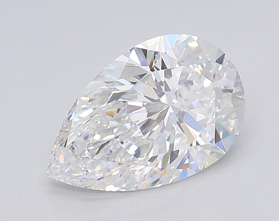 1.50ct E VS1 Rare Carat Ideal Cut Pear Lab Grown Diamond