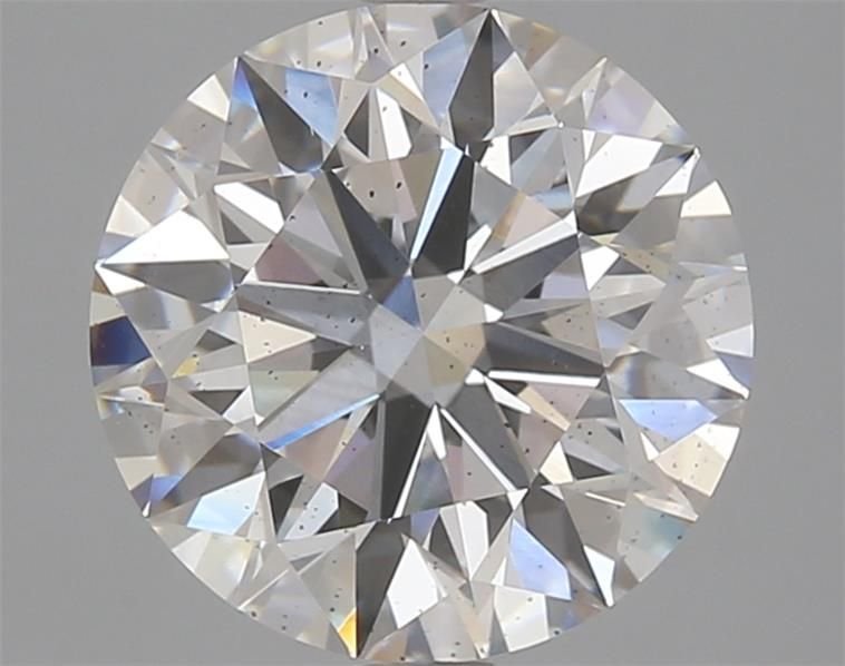 4.18ct E SI1 Rare Carat Ideal Cut Round Lab Grown Diamond