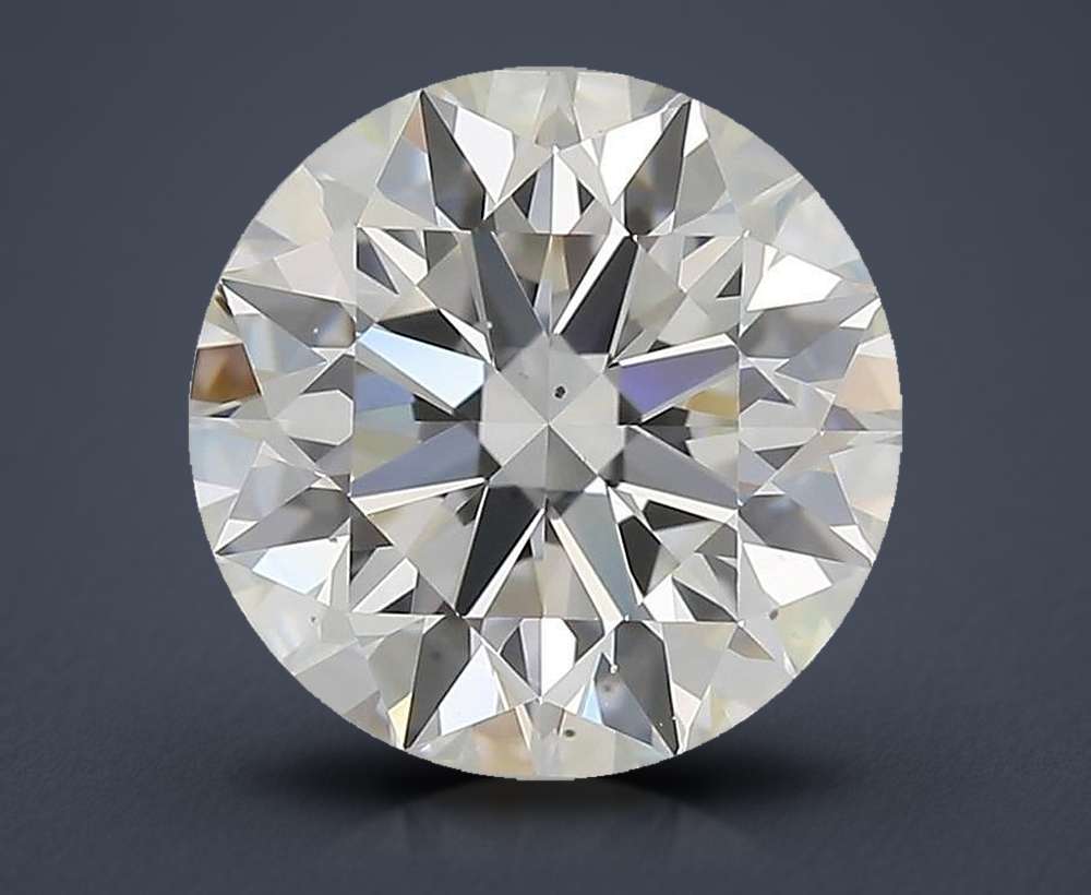 1.63 Carat Round Natural Diamond