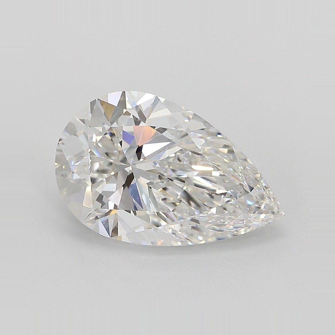 3.51 Carat Pear Lab Diamond