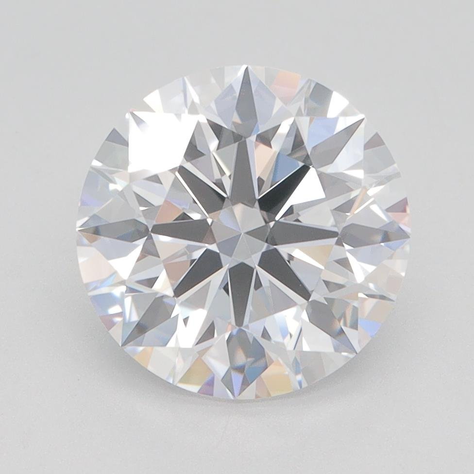 2.85ct D VVS1 Rare Carat Ideal Cut Round Lab Grown Diamond