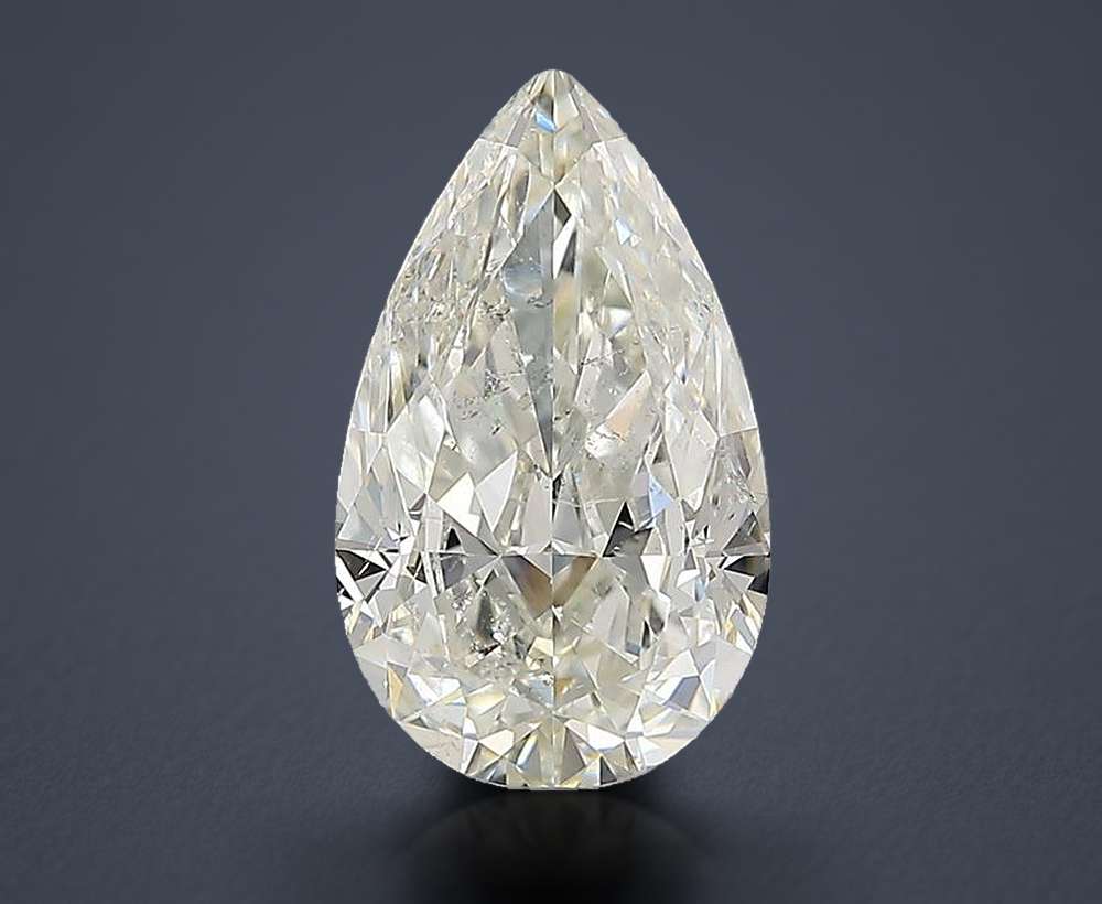 2.53 Carat Pear Natural Diamond