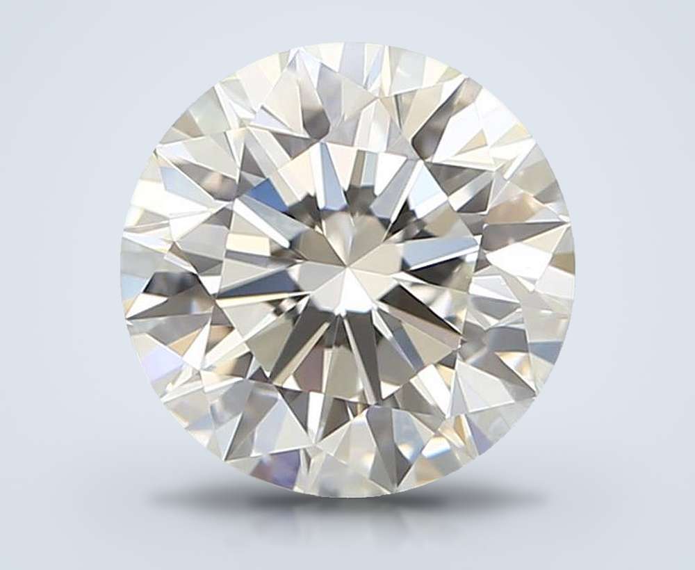 0.90 Carat Round Natural Diamond