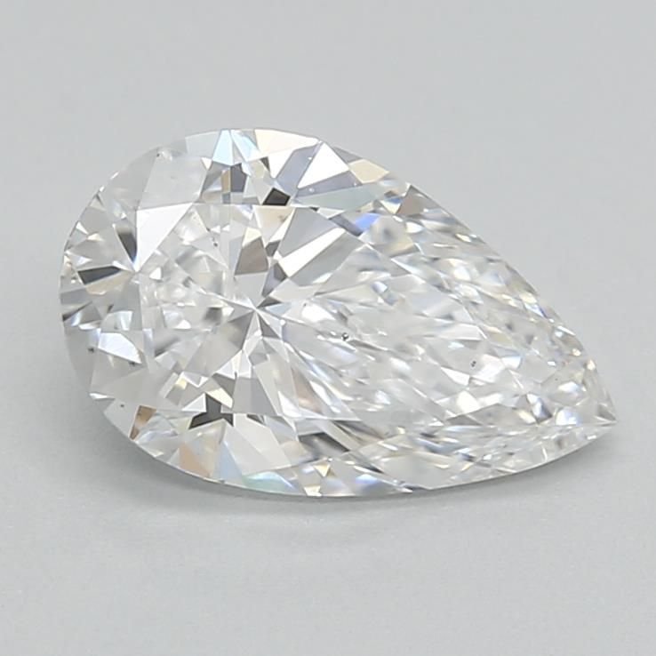 0.99ct D VS2 Rare Carat Ideal Cut Pear Lab Grown Diamond