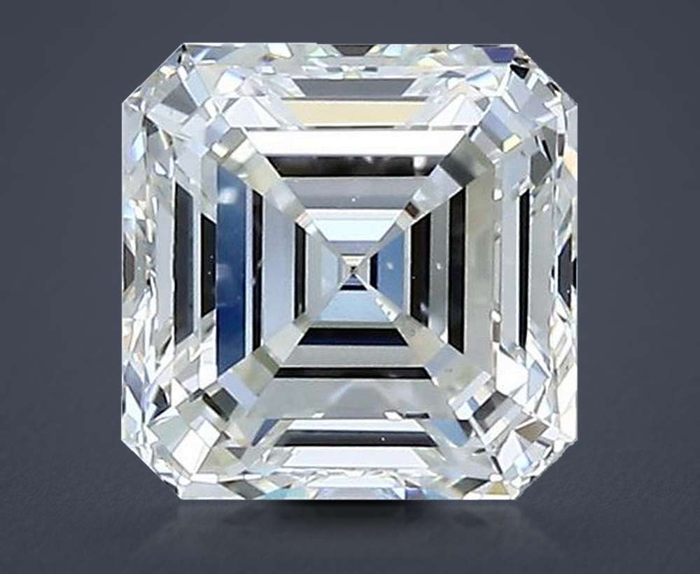 1.50 Carat Asscher Natural Diamond