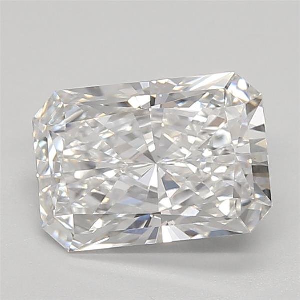 1.39ct E VVS2 Rare Carat Ideal Cut Radiant Lab Grown Diamond