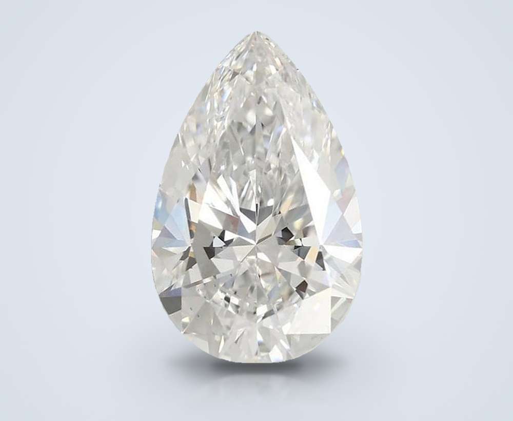 3.05 Carat Pear Lab Diamond