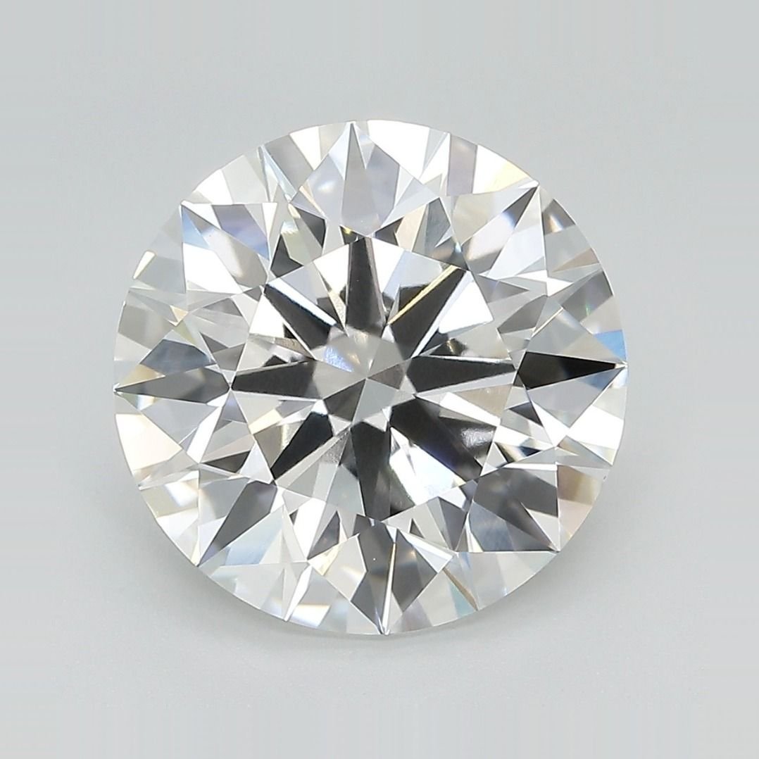 6.38ct E VVS2 Rare Carat Ideal Cut Round Lab Grown Diamond