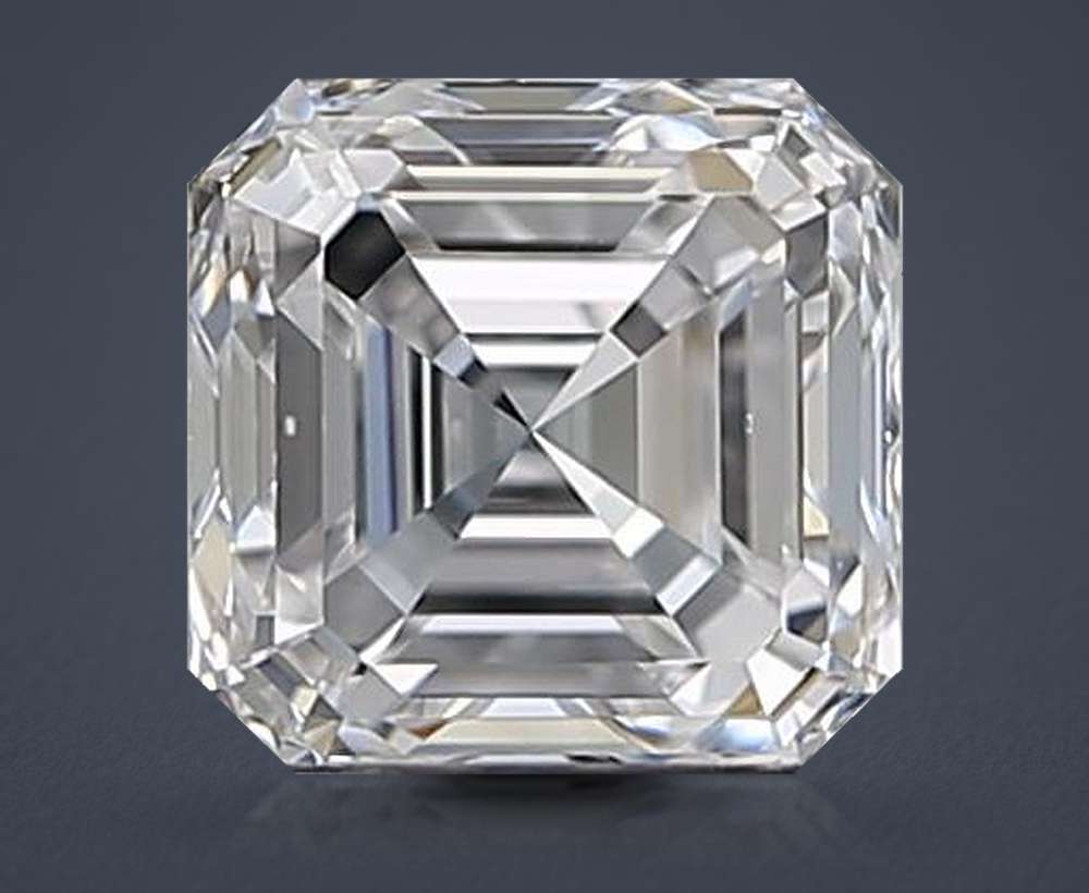 0.81 Carat Asscher Natural Diamond