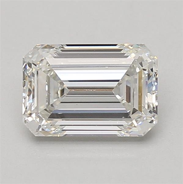 1.71ct F VS1 Rare Carat Ideal Cut Emerald Lab Grown Diamond