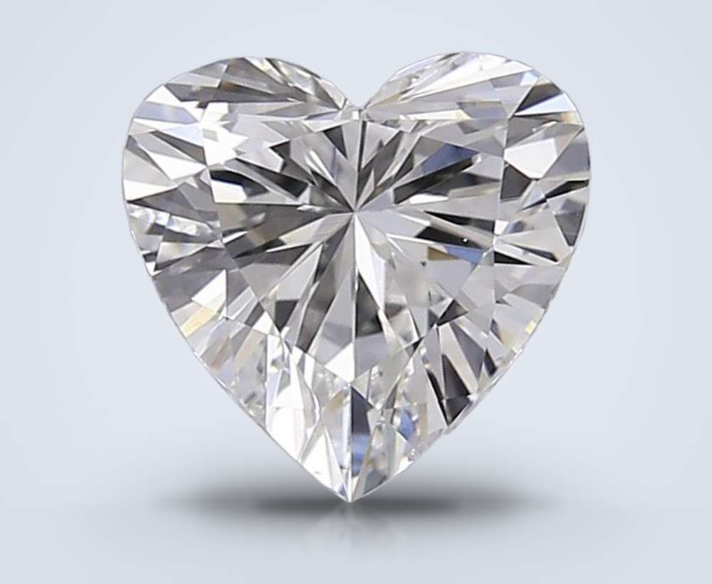 0.56 Carat Heart Lab Diamond