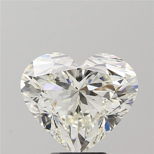 5.01ct K VVS2 Rare Carat Ideal Cut Heart Diamond