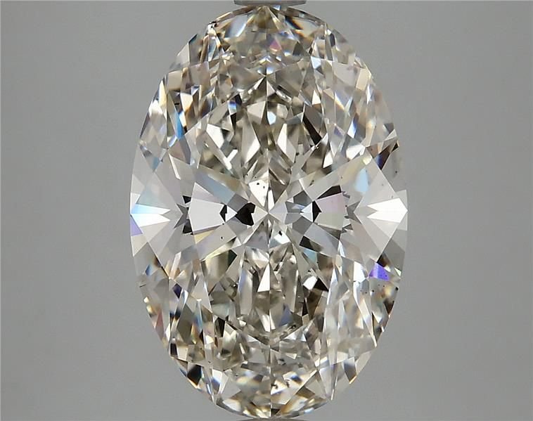 4.55ct I VS2 Rare Carat Ideal Cut Oval Lab Grown Diamond