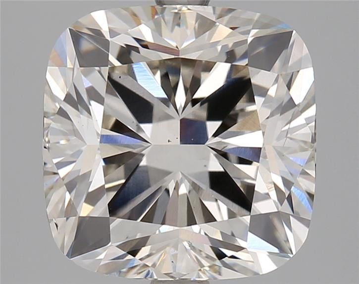 4.06ct J VS2 Rare Carat Ideal Cut Cushion Lab Grown Diamond