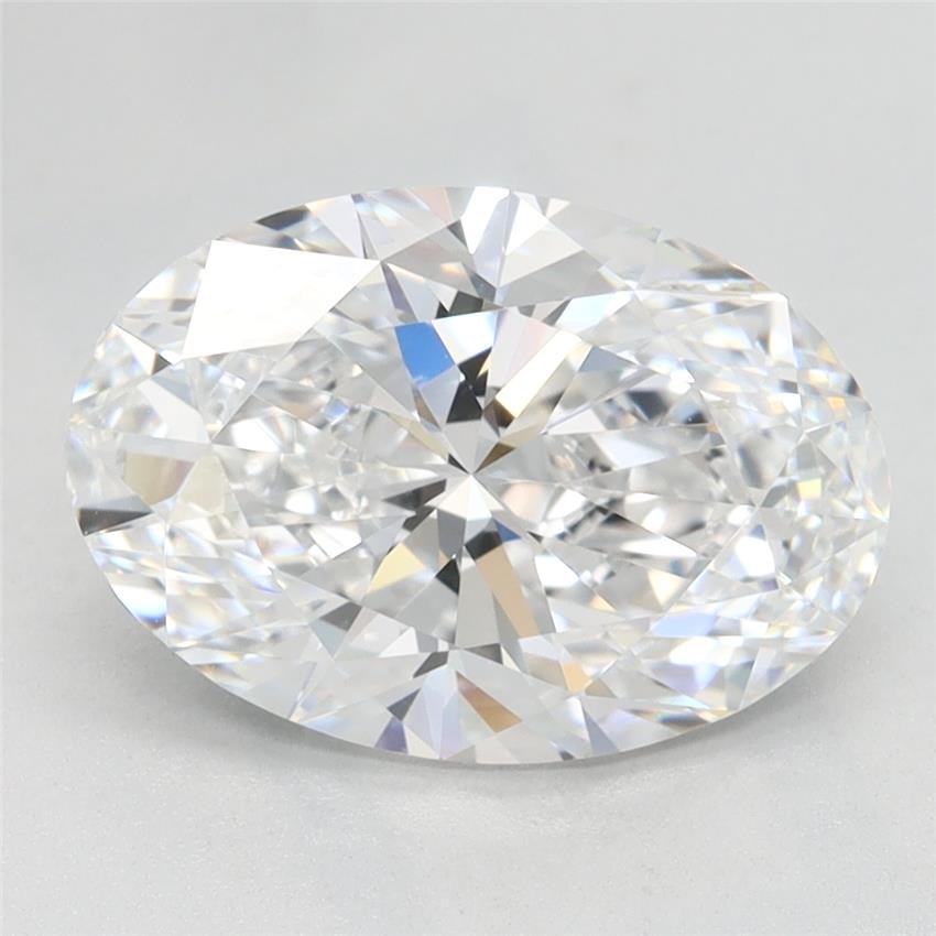 2.57ct D VVS1 Rare Carat Ideal Cut Oval Lab Grown Diamond