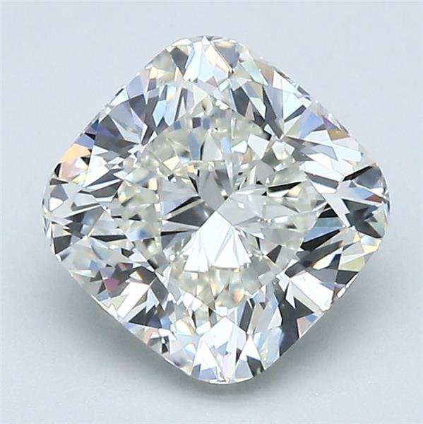 2.01ct K VVS2 Very Good Cut Cushion Diamond