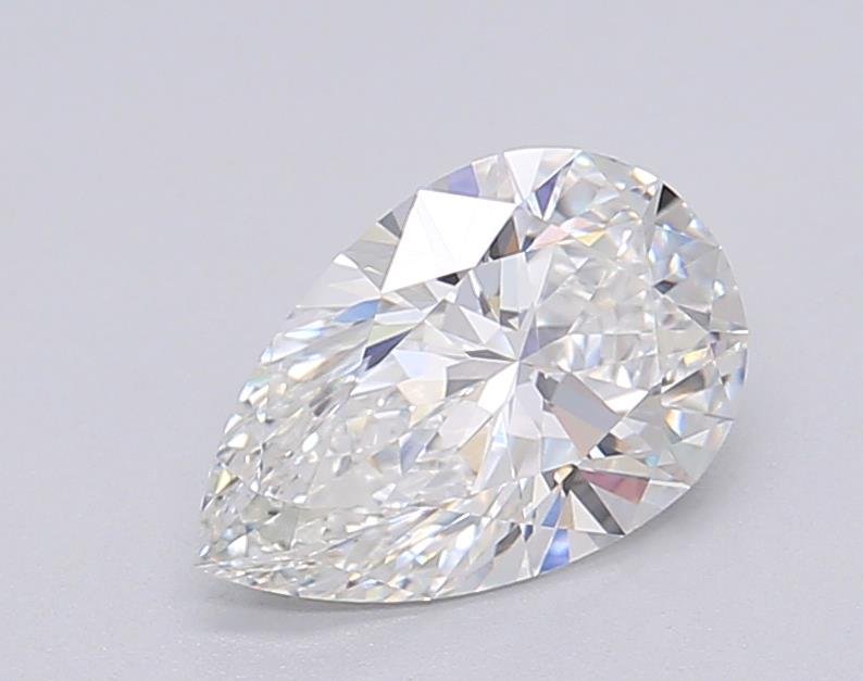 1.01ct E VVS2 Rare Carat Ideal Cut Pear Lab Grown Diamond