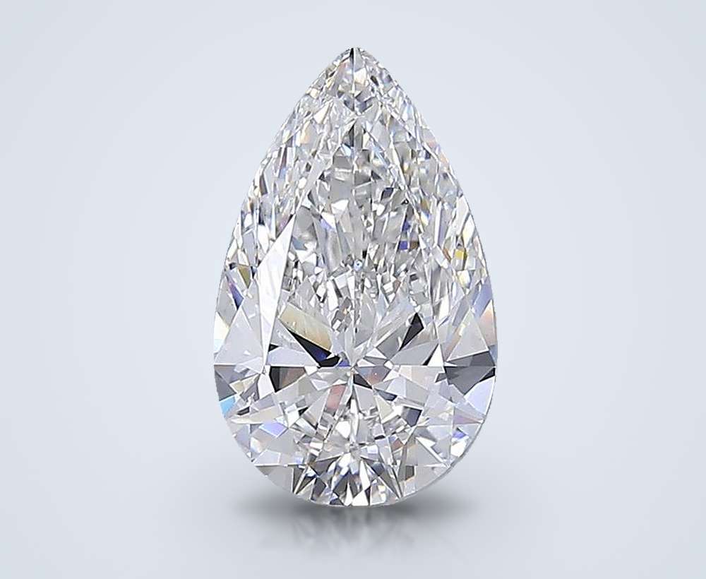 9.00 Carat Pear Lab Diamond