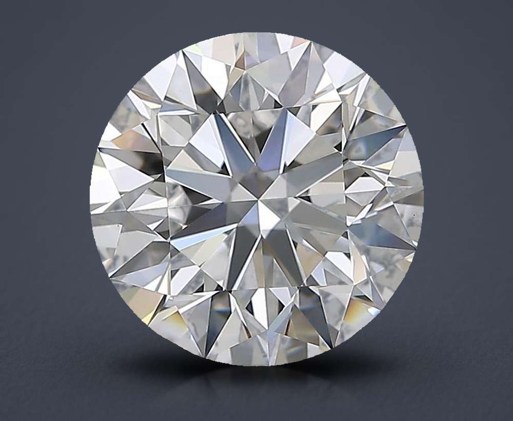 3.18 Carat Round Natural Diamond