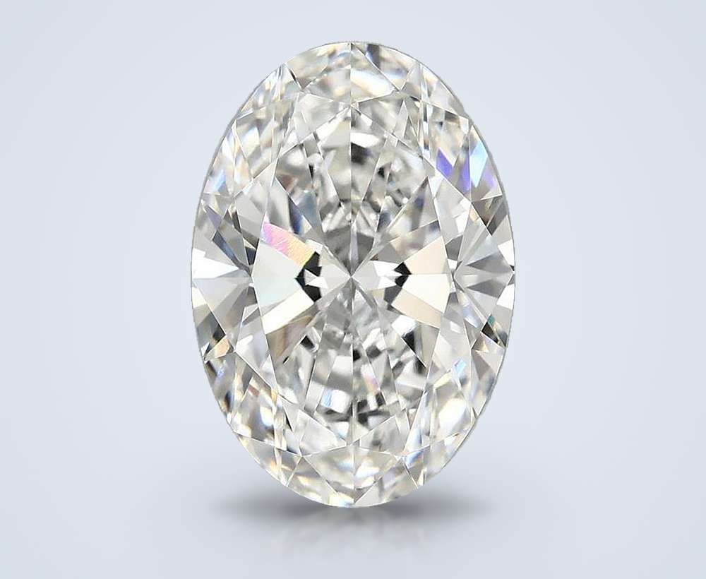 5.00 Carat Oval Lab Diamond