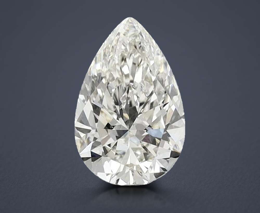 1.00 Carat Pear Lab Diamond