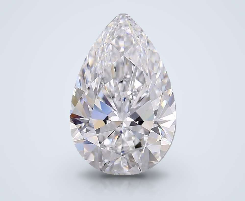 2.52 Carat Pear Lab Diamond