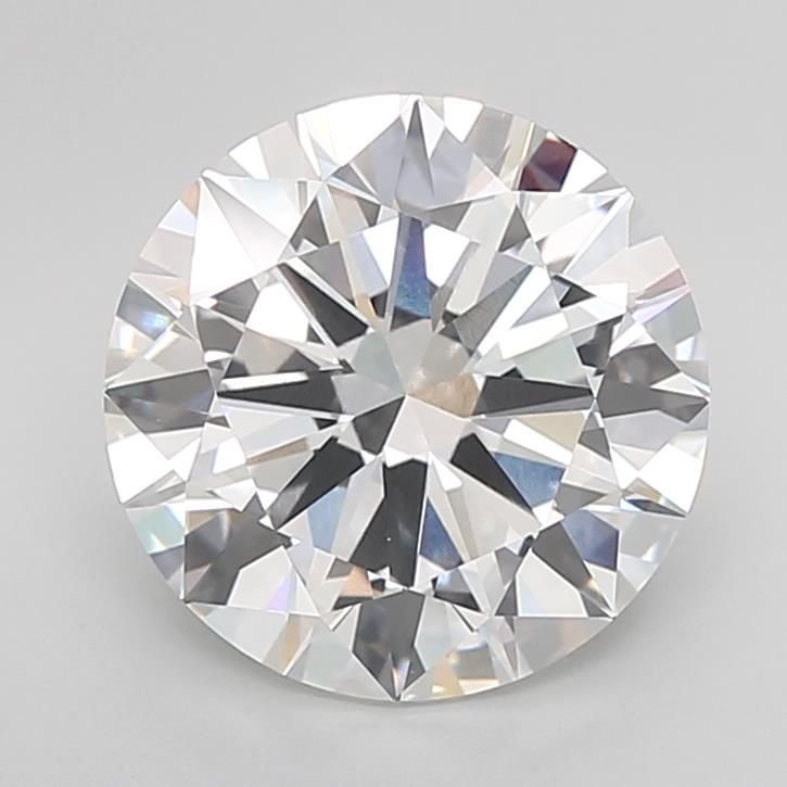 5.00ct E VVS2 Excellent Cut Round Lab Grown Diamond