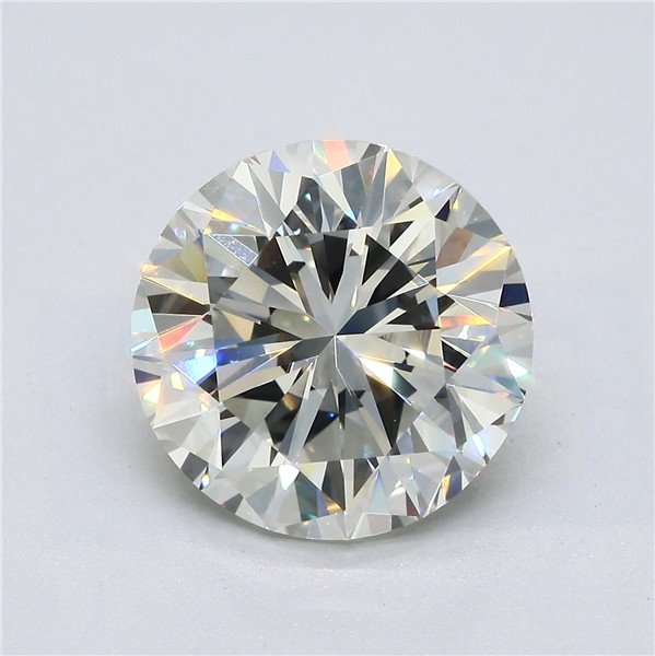 5.02ct J VS1 Very Good Cut Round Diamond
