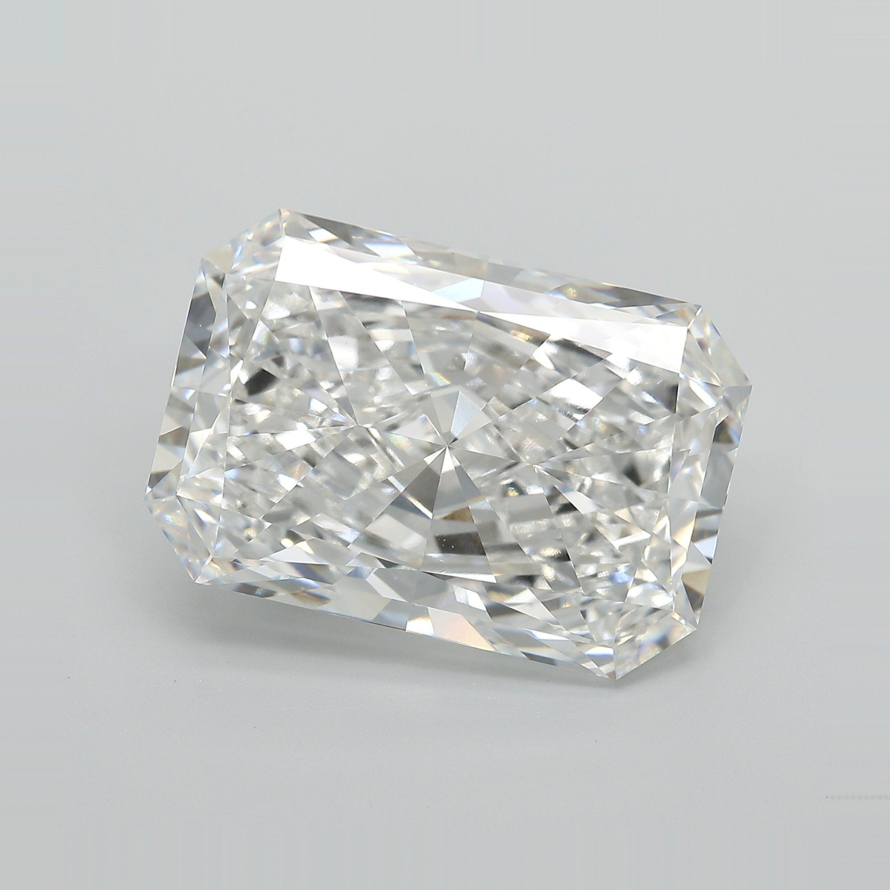 14.71ct F VVS2 Rare Carat Ideal Cut Radiant Lab Grown Diamond