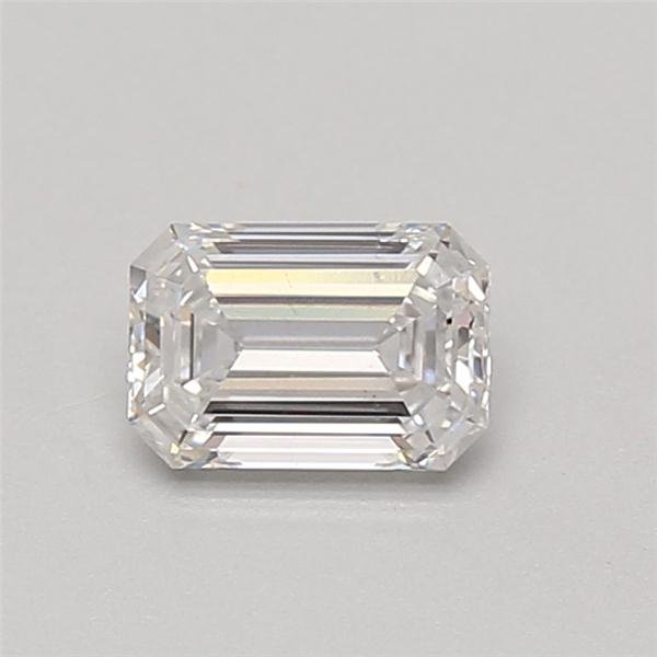 0.74ct D VS2 Rare Carat Ideal Cut Emerald Lab Grown Diamond