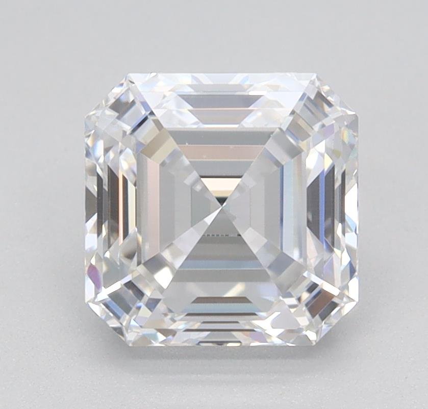 1.51ct D VS2 Rare Carat Ideal Cut Asscher Lab Grown Diamond